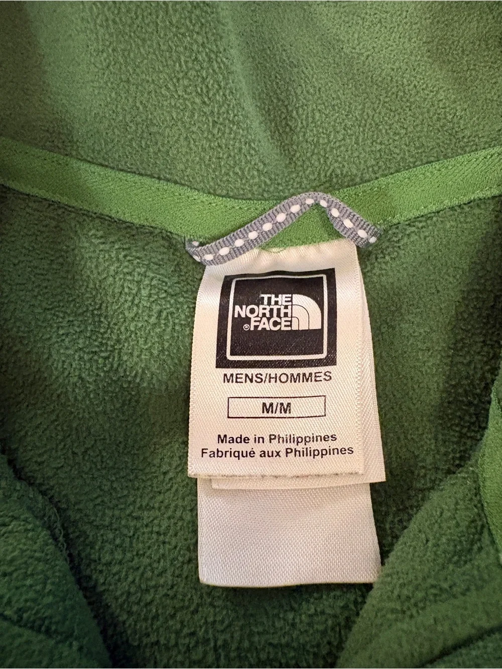 The North Face Men's Forest Green Half-Zip Fleece Pullover